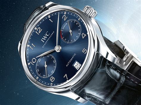 iwc portuguese blue|portugieser wrist watches.